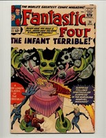 MARVEL COMICS FANTASTIC FOUR #24 SILVER AGE VG-F