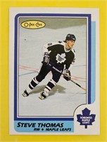 Steve Thomas 1986-87 OPC Rookie Card