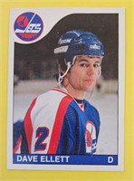 Dave Ellett 1985-86 OPC Rookie Card