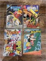 4 Superhero Comic Books
