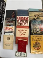 Large Vintage Book Lot: All About China / Mao Tset