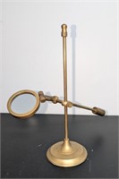 Vintage Brass Magnifying Glass on Stand India