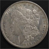 1889-O MORGAN DOLLAR AU