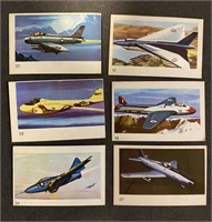 MODERN JETS: 45 x Soccer Chewing Gum Cards