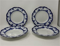 Hamilton Antique Transferware Blue & White Bowls