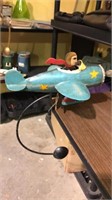 Metal airplane table balancer, 11 inches long
