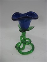 7" Blown Glass Bud Vase