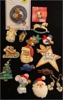 Christmas pins