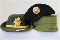 WOMANS MILITARY CAPS