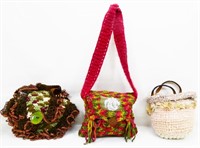 Three Handmade Purses by S. Anna Morgan