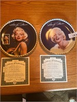 Marilyn Monroe collector plates