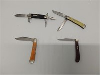 (4) NEW Case knives