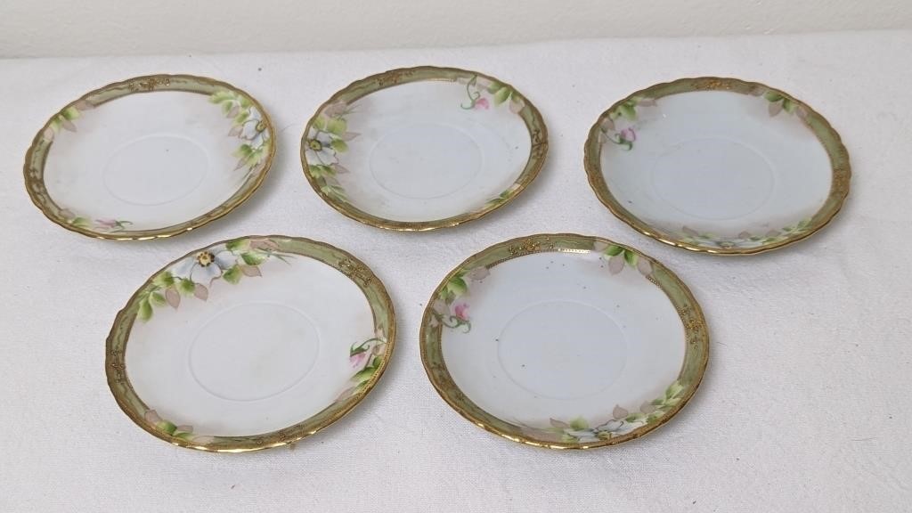 VINTAGE BONE CHINA SAUCERS