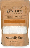 Naturally Vain Revive Bath Salts, Therapeutic Bath