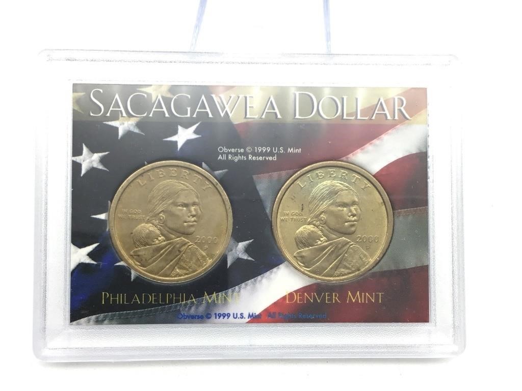 Sacagawea Dollar Set