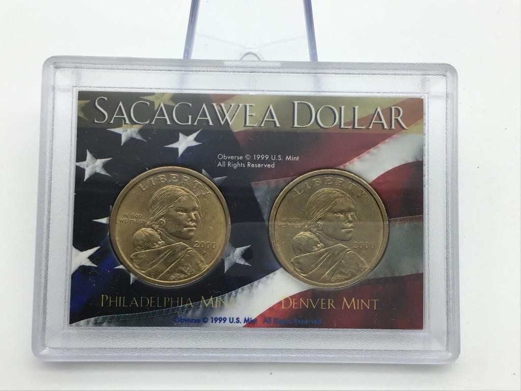 Sacagawea Dollar Set