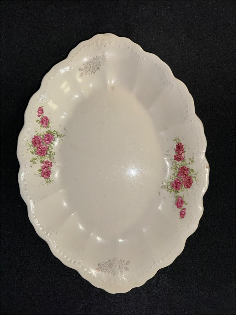 Dresden Semi Porcelain Platter