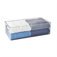 W7091  The Home Edit Clear Plastic XL Storage Bins