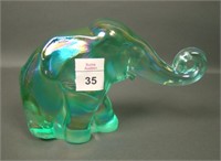 Imperial LIG /Heisey Ice Green Elephant Figurine