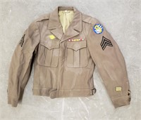 WW2 5th US Army Air Force Ike Uniform Jacket