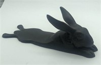 Cast Iron Rabbit Door Stop Approximately 7” Long