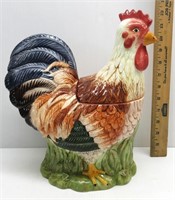 Farm Life Collection Rooster Cookie Jar