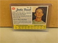 1962 Post Cereal Jackie Brandt #31 Baseball Card