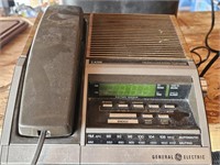 Vintage clock radio telephone not tested
