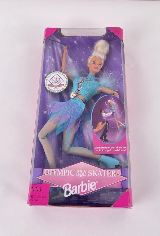 Olympic Skater Barbie Doll
