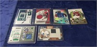 (6) Assorted NFL Football Cards