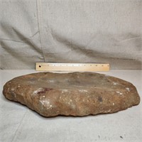 Double sided Native American metate stone