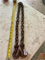 4 ft chain with hooks on both ends