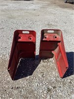 Set of International Two Light Flat Top Fenders