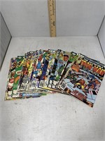 Twenty-Two ~ Marvel 40-Cent Comic Books Including