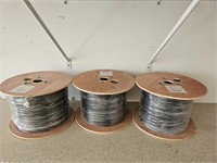 (3) Spools of Outdoor Speaker Cable