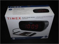 New Timex Play Your Music Dual Alarm