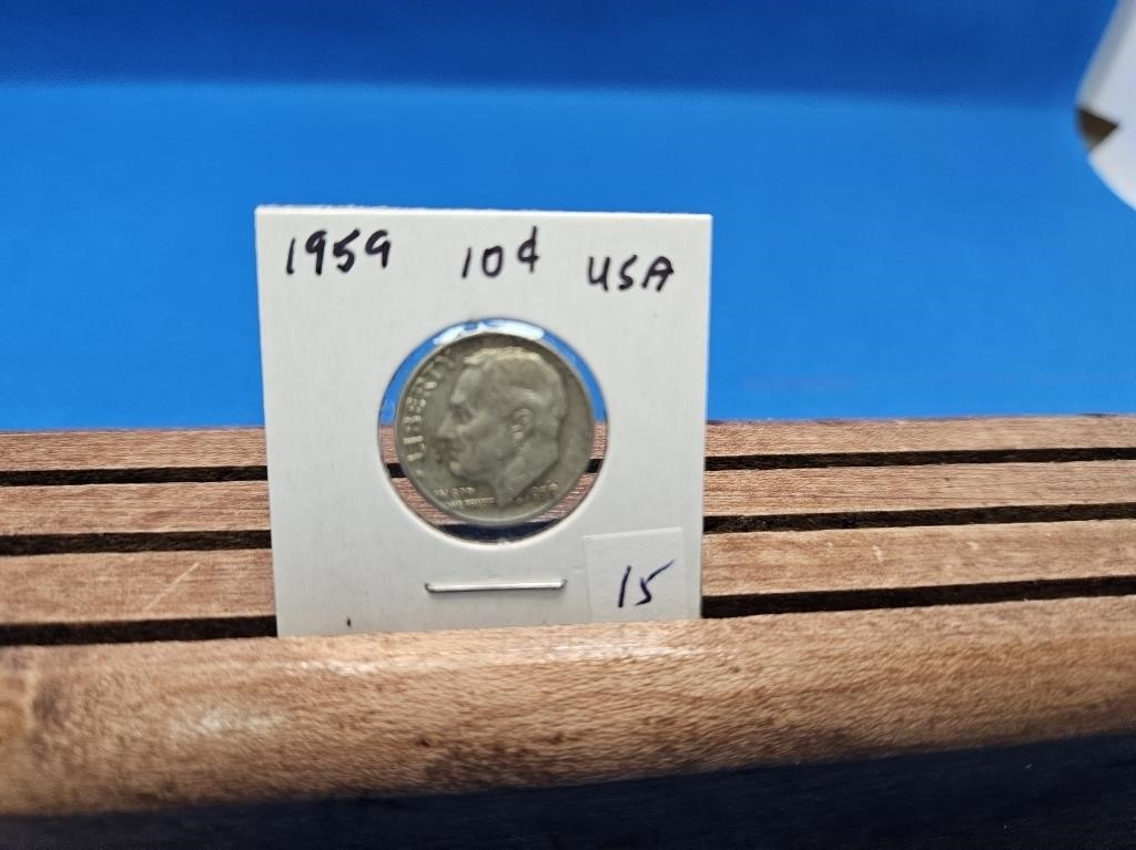 1959 ROOSEVELT USA DIME