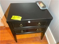 2 DRAWER SIDE TABLE 20 IN X 15 IN X 23.5 IN