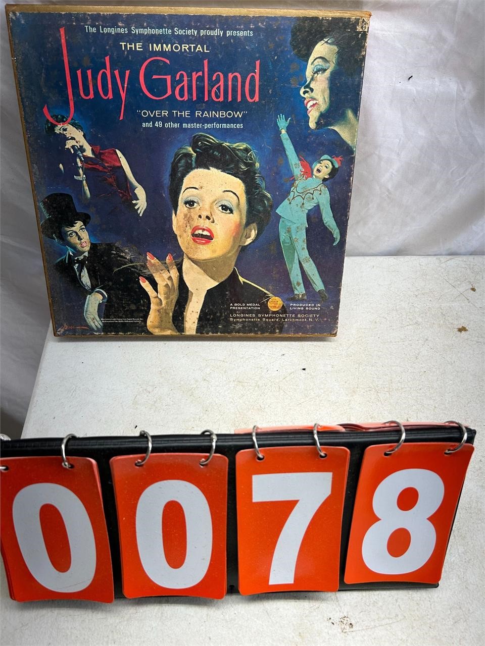 Judy Garland Record Box Set  (Missing #3)