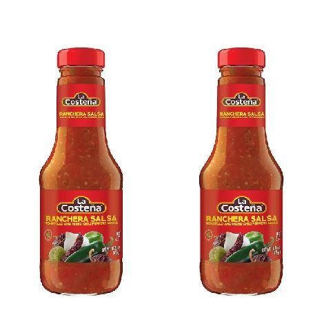 2 PACK La Costena Ranchera Salsa 16.7oz