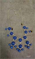 Blue Stoned Necklace