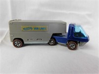 Hot Wheels Redline - Van Lines semi with blue cab