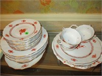 Lot of Herend Hurngary Hand Painted China