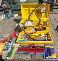 Yellow Toolbox & Contents