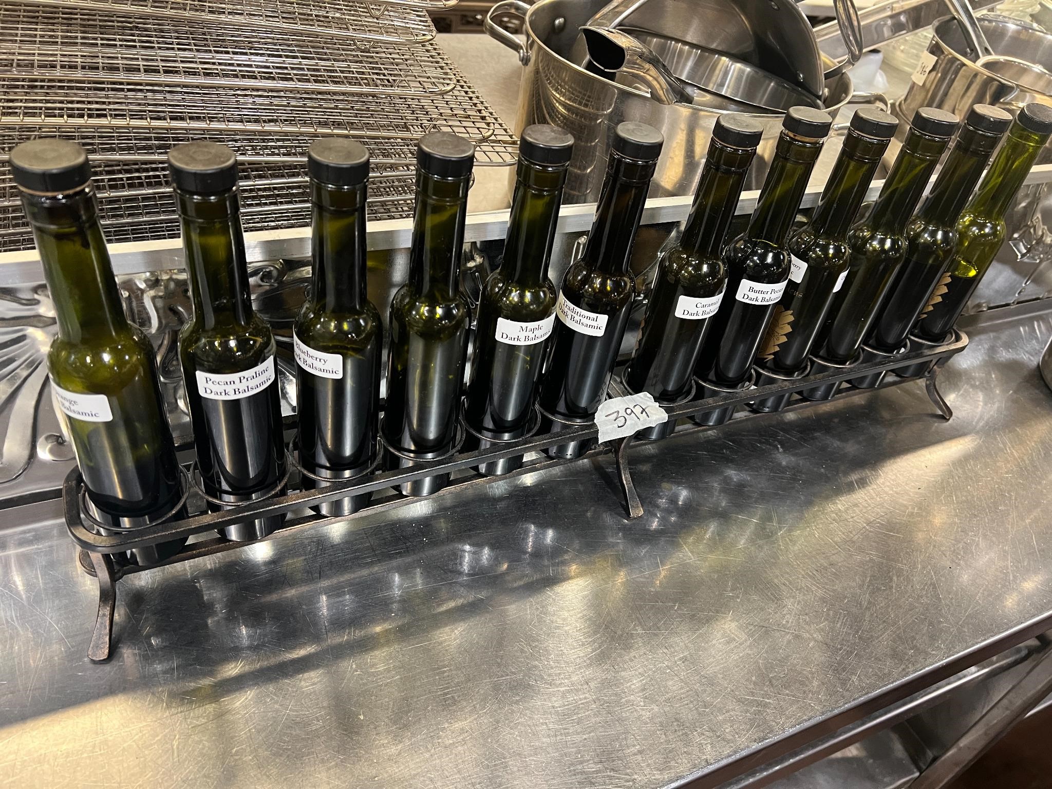 Oil Bottle Rack for 12 Bottles