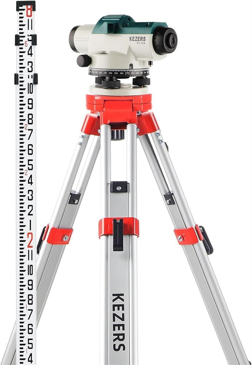 KEZERS 32X Automatic Optical Level Kit