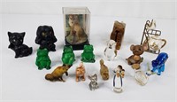 Assorted Animal Miniature Figurines (18)