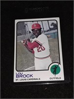 1973 Topps Lou Brock St. Louis Cardinals