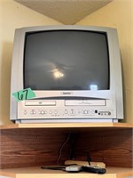 SuperScan TV with DVD & VHS Players