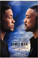 Gemin Man Poster Will Smith  Autograph